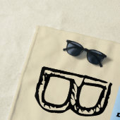 Serviette De Plage Sirène BE-ACH Distancing Social (En situation)