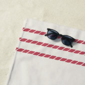 Serviette De Plage Sirène hors service (En situation)