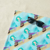 Serviette De Plage Sirènes (En situation)