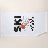 Serviette De Plage Skiing (Devant)