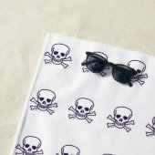 Serviette de plage Skull n Bones (En situation)