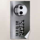 Serviette De Plage Skullmoji (Devant)