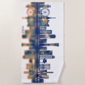 Serviette De Plage Skyline Kobe (Devant)
