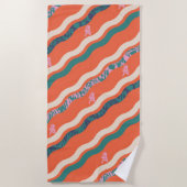 Serviette De Plage Slip n'Slide Beach Towel belacreative.co.uk (Devant)