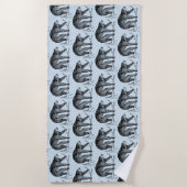 Serviette De Plage Sloth (Devant)