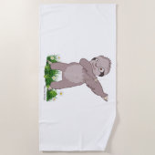 Serviette De Plage Sloth Dabs (Devant)