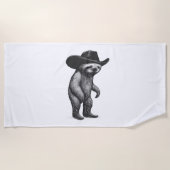 Serviette De Plage Sloth Howdy Sloth (Devant)