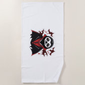 Serviette De Plage Sloth vampire Classic T-Shirt_1 (Devant)