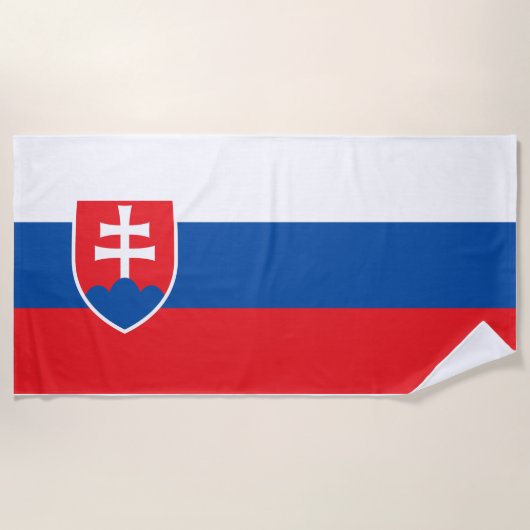 Serviette De Plage Slovaquie (Devant)