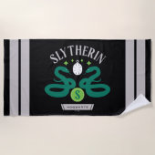 Serviette De Plage SLYTHERIN™ House Double Snake Locket Graphique (Devant)