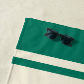 Serviette De Plage SLYTHERIN™ Insigne de fierté de la Maison du serpe (En situation)