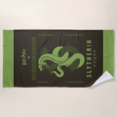 Serviette De Plage SLYTHERIN™ Maison Par Tous Les Moyens (Devant)