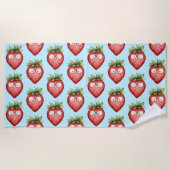 Serviette De Plage Smart Strawberry (Devant)