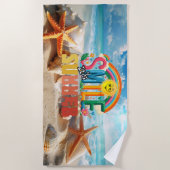Serviette De Plage Smile it's Summer Time (Devant)