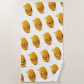 Serviette De Plage Smiling Pawpaw a rencontré 'n Goue Tand (Devant)