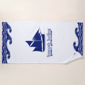 Serviette de plage Smooth Sailing (Devant)