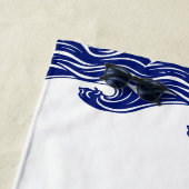 Serviette de plage Smooth Sailing (En situation)