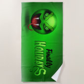 Serviette De Plage Snakemoji (Devant)