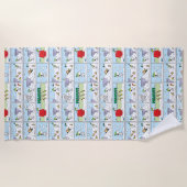 Serviette De Plage Snoopy et l'équipage Zamboni (Devant)