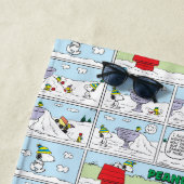Serviette De Plage Snoopy et l'équipage Zamboni (En situation)