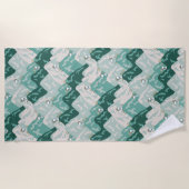 Serviette De Plage Snoopy Grand Motif extérieur (Devant)