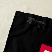 Serviette De Plage Snoopy "I Read Past My Bedtime" (En situation)