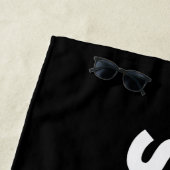 Serviette De Plage Snoopy Japanese Typography Graphic (En situation)