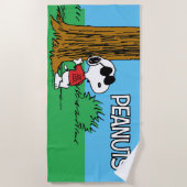 Serviette De Plage Snoopy "Joe Cool" debout (Devant)