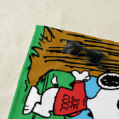 Serviette De Plage Snoopy "Joe Cool" debout (En situation)