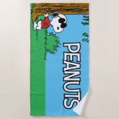 Serviette De Plage Snoopy "Joe Cool" debout (Devant)