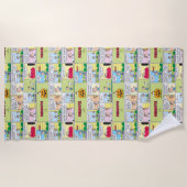 Serviette De Plage Snoopy & Linus | Les grandes nouvelles Citrouilles (Devant)