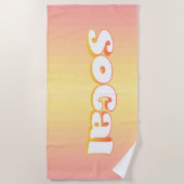 Serviette De Plage SoCal (Devant)