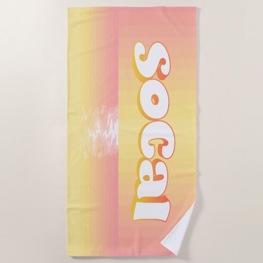 Serviette De Plage SoCal (Devant)