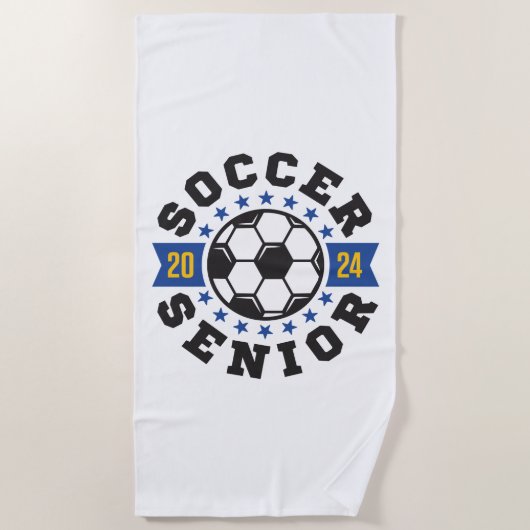 Serviette De Plage Soccer Senior 2024 (Devant)