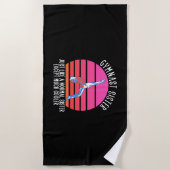 Serviette De Plage Soeur Gymnaste (Devant)