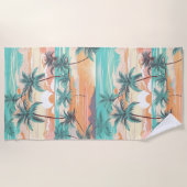 Serviette De Plage Soft Island Horizon (Devant)