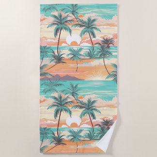 Serviette De Plage Soft Island Horizon