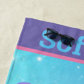 Serviette De Plage Softball Beach Towel (En situation)
