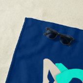 Serviette De Plage Soies aériennes (En situation)