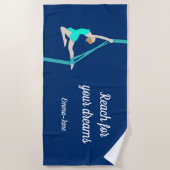 Serviette De Plage Soies aériennes (Devant)