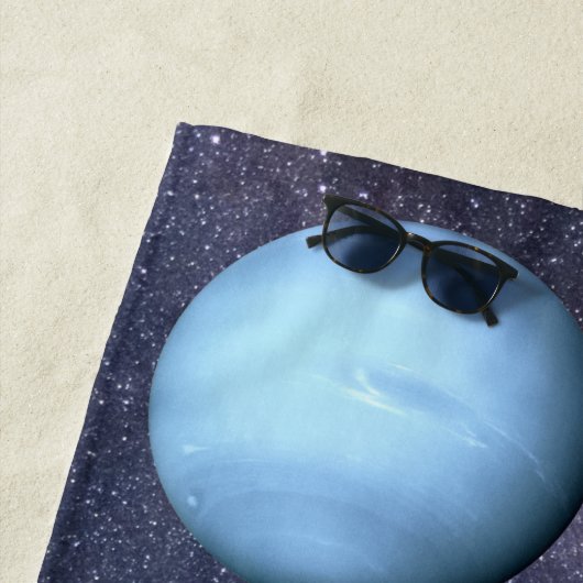 Serviette De Plage Solar system planets beach towel (En situation)