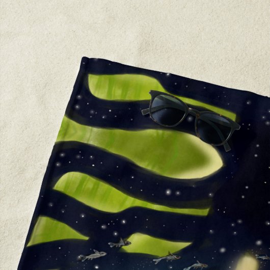 Serviette De Plage Solde fragile géré  (En situation)