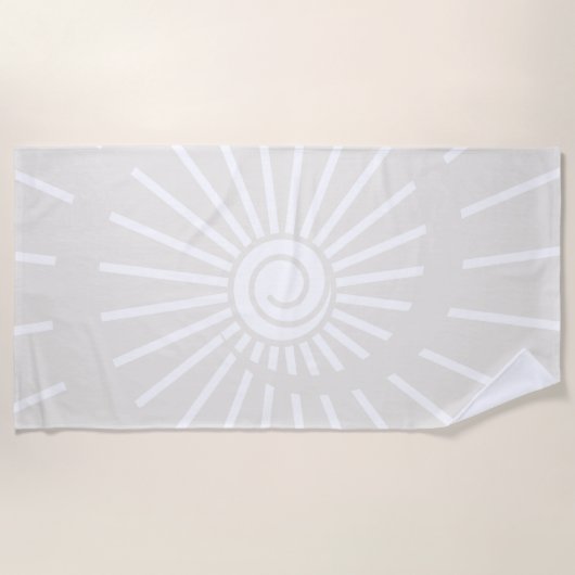 Serviette De Plage Soleil 7 (Devant)