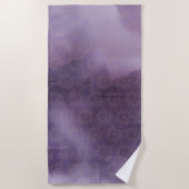 Serviette De Plage Soleil et Lune (Devant)
