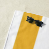 Serviette De Plage Soleil et rayures (En situation)