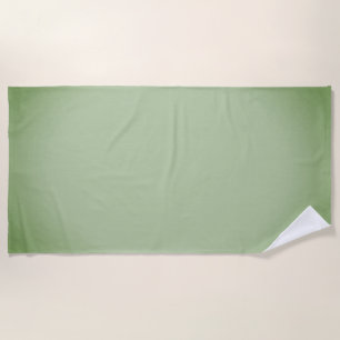 Serviette De Plage Solid Jade Green Celadon