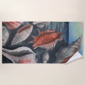 Serviette De Plage Sonate Coquillage