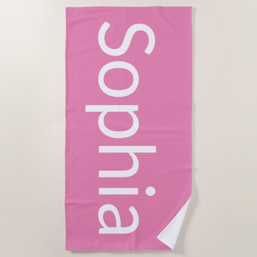 Serviette De Plage Sophia (Devant)