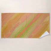 Serviette De Plage Sorbet Est Ma Couleur Favorite (Devant)