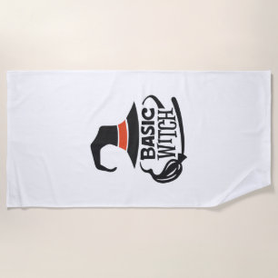 Serviette De Plage Sorcière de base - Halloween